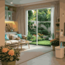 المنزل والحديقة